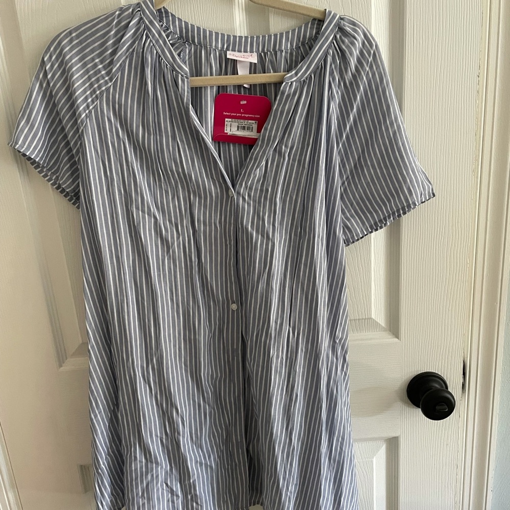 Large NWT Isabele maternity top